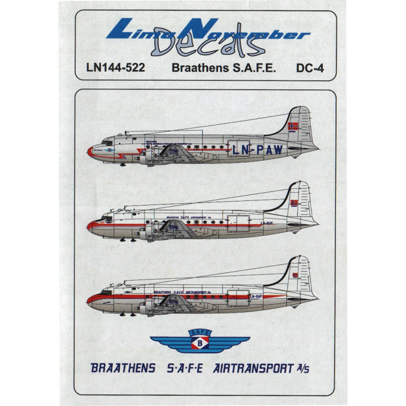 McDonnell Douglas DC-4 - Braathens S.A.F.E.