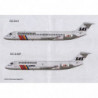 McDonnell Douglas DC-9 / MD-80 - SAS (Rainbow colour scheme)