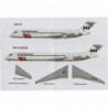 McDonnell Douglas DC-9 / MD-80 - SAS (Rainbow colour scheme)