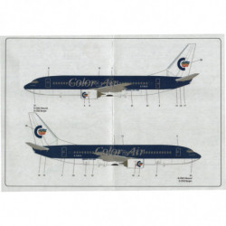 Boeing 737-300 - Color Air