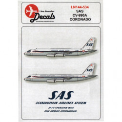 Convair CV-990A Coronado - Scandinavian Airlines System (in co-operation with Thai Airways International)