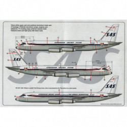 Convair CV-990A Coronado - Scandinavian Airlines System (in co-operation with Thai Airways International)