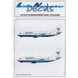 Boeing 737 - Braathens (final colours)