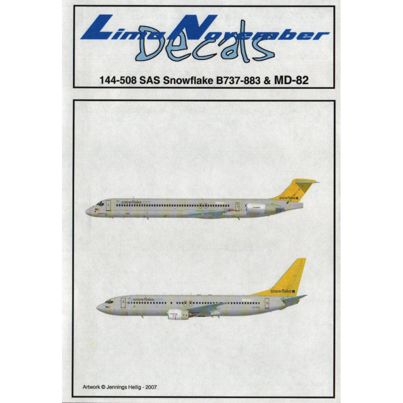 Boeing 737-883 / McDonnell Douglas MD-82 - Snowflake (SAS)