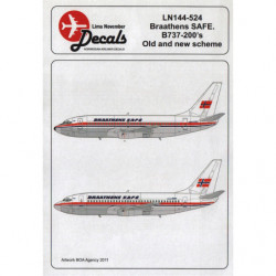 Boeing 737-200 - Braathens S.A.F.E. (old & new schemes)
