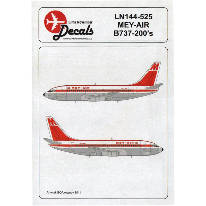 Boeing 737-200 - Mey-Air