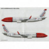 Boeing 737-800 - Norwegian (6000th 737)