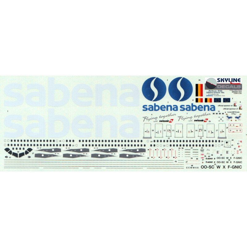 Airbus A340-200 - Sabena