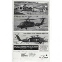 Israeli Air Force Helicopters 2003 (Apache, Blackhawk, Cobra, Defender, Dolphin, Panther)