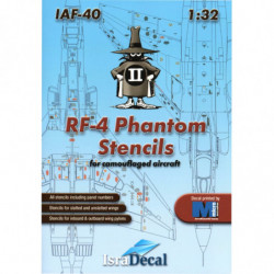 RF-4 Phantom - Stencils for camouflaged aircraft