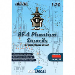 RF-4 Phantom - Stencils for camouflaged aircraft