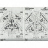 F-4E Phantom - Stencils for camouflaged aircraft
