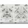 F-4E Phantom - Stencils for camouflaged aircraft
