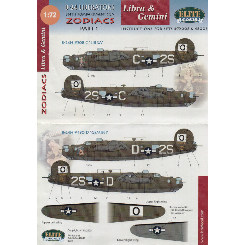 Boeing B-24H Liberator (Zodiacs Gemini & Libra) - Pt.1