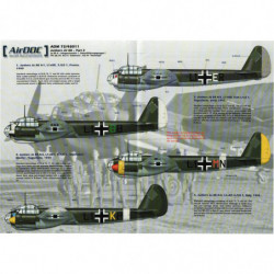 Junkers Ju 88 Pt3 - Ju 88 A Lehrgeschwader 1, Nahaufklärungsgruppe 1 / FFS (B) 34, KG 51 'Edelweiss', KG 54 'Totenkopf'