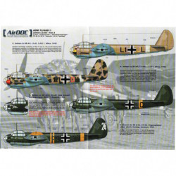 Junkers Ju 88 Pt3 - Ju 88 A Lehrgeschwader 1, Nahaufklärungsgruppe 1 / FFS (B) 34, KG 51 'Edelweiss', KG 54 'Totenkopf'