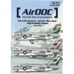 LTV A-7B Corsair II - VA-215 'Barn Owls' High-Viz Scheme