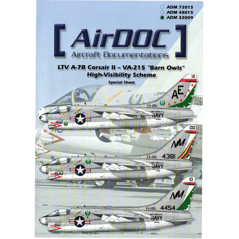 LTV A-7B Corsair II - VA-215 'Barn Owls' High-Viz Scheme