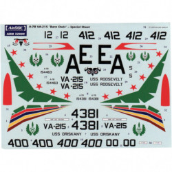 LTV A-7B Corsair II - VA-215 'Barn Owls' High-Viz Scheme
