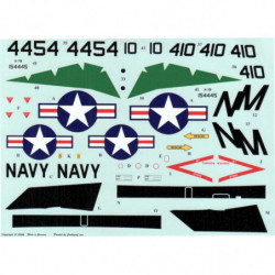 LTV A-7B Corsair II - VA-215 'Barn Owls' High-Viz Scheme