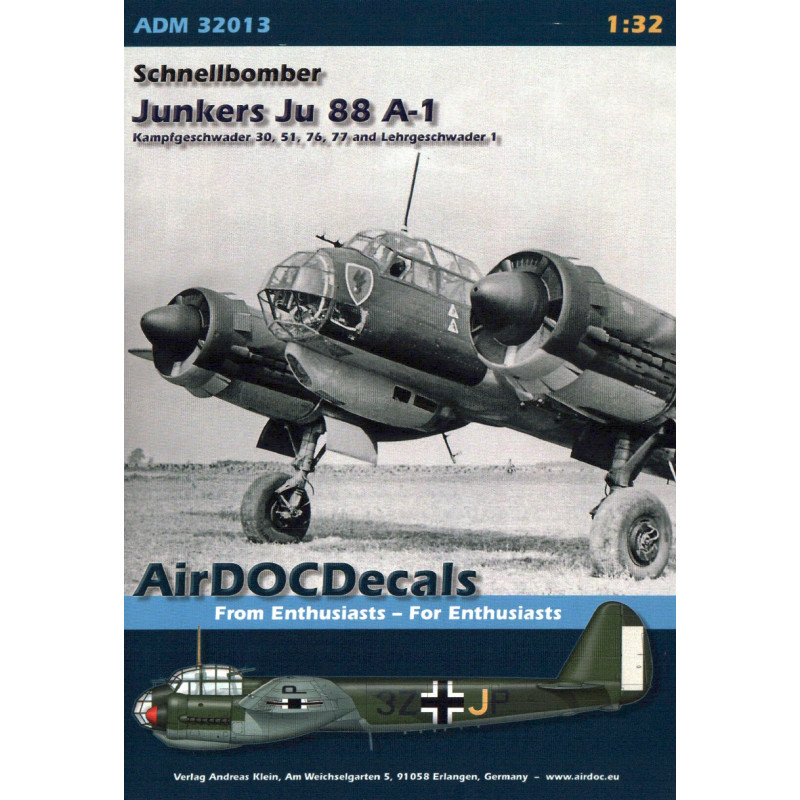 Junkers Ju 88 A-1 'Schnellbomber' - Kampfgeschwader 30
