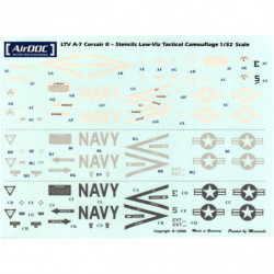 LTV A-7E Corsair II - Atlantic Fleet Sqn, Low-Viz Tactical Scheme