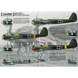 Junkers Ju 88 Pt3 - Ju 88 A Lehrgeschwader 1, Nahaufklärungsgruppe 1 / FFS (B) 34, KG 51 'Edelweiss', KG 54 'Totenkopf'