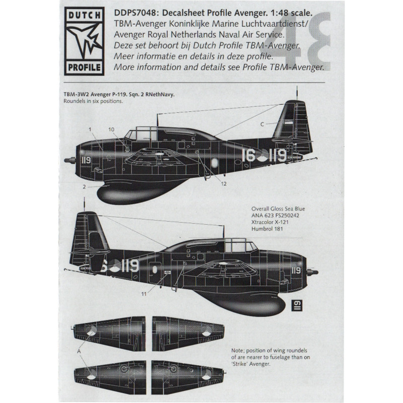 TBM-3E2/3S2/3W2 Avenger
