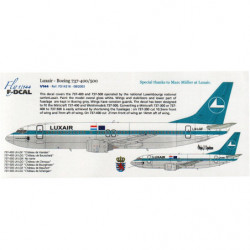 Boeing 737-400/500 - Luxair
