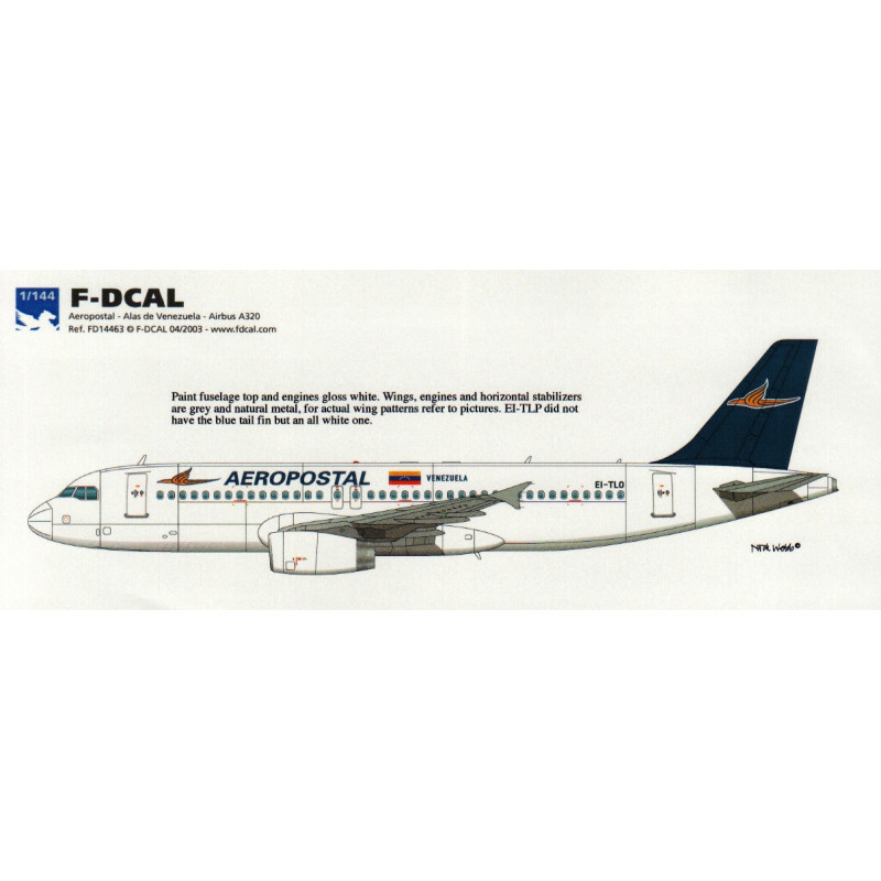 Airbus A320 - Aeropostal Alas de Venezuela