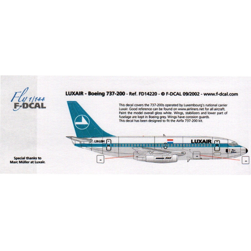 Boeing 737-200 - Luxair