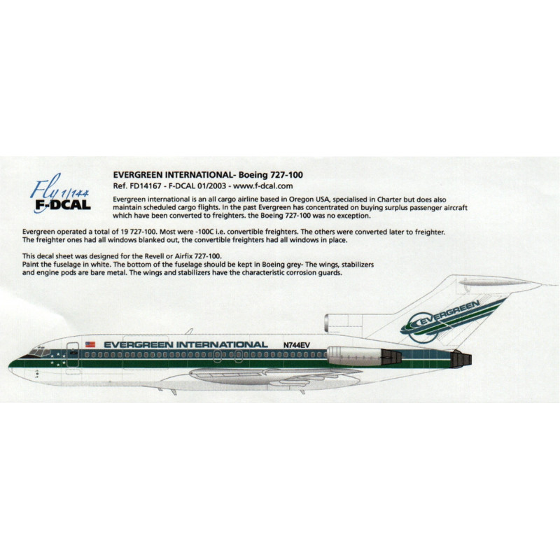 Boeing 727-100 - Evergreen International