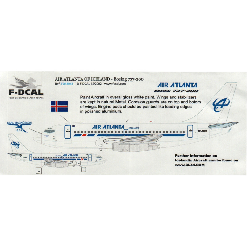Boeing 737-200 - Air Atlanta Icelandic