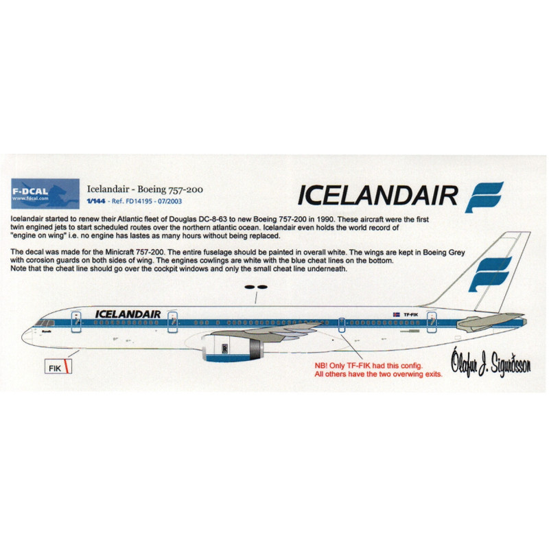 Boeing 757-200 - Icelandair