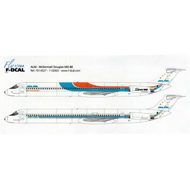 McDonnell Douglas MD-80 - ALM Antillean Airlines