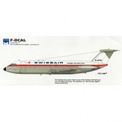 BAC 1-11 - Swissair (British Eagle charter)