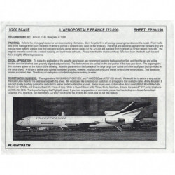 Boeing 727-200 - L'aéropostale