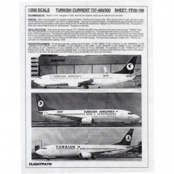 Boeing 737-400/500 - Turkish Airlines (current & old schemes)