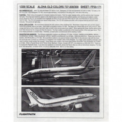 Boeing 737-200/300 - Aloha (old scheme)