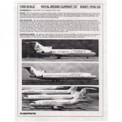 Boeing 727 - Royal Brunei