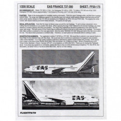 Boeing 737-300 - Europe Aero Service (EAS)