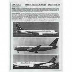 Boeing 767-200 - Ansett Australia