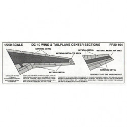 McDonnell Douglas DC-10 - Wing & tailplane centre sections