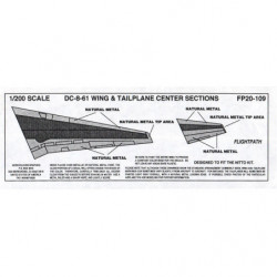 McDonnell Douglas DC-8-61 - Wing & tailplane centre sections