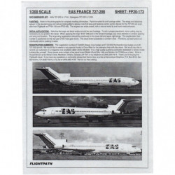 Boeing 727-200 - Europe Aero Service (EAS)