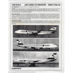 Boeing 747 Cargo Freighter - Japan Universal System Transport (JUST)