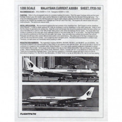 Airbus A300B4 - Malaysia