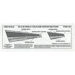 McDonnell Douglas DC-9-30 - Wing & tailplane centre sections