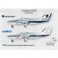 Cessna 402B Businessliner - Saintair / Wasa Wings