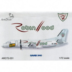Saab 340 - Robin Hood Aviation 'Linz/Graz 2x täglich Zürich'
